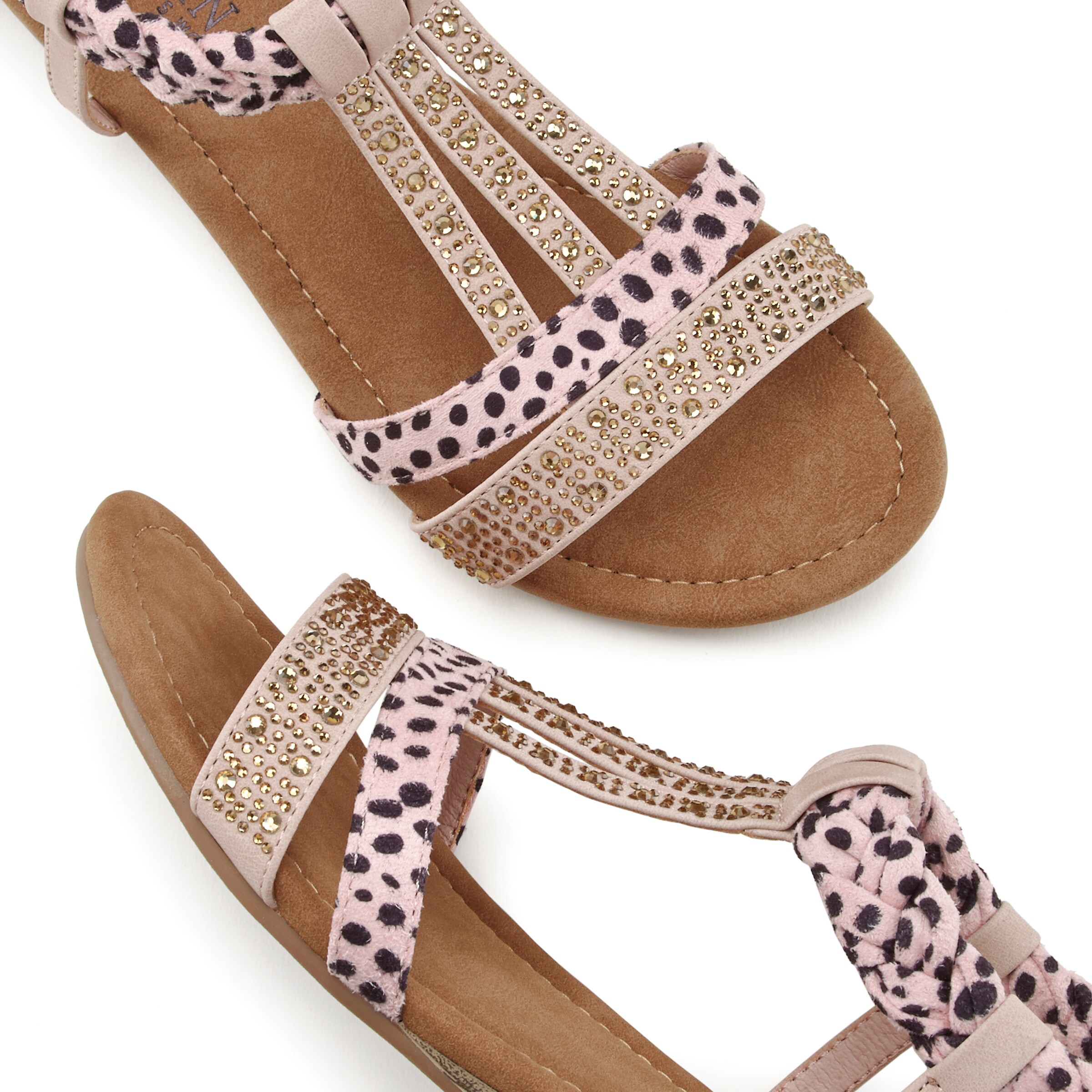 LASCANA Σανδάλι σε ροζ