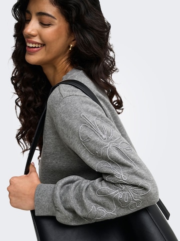 JDY Sweatshirt 'MESA' in Grijs