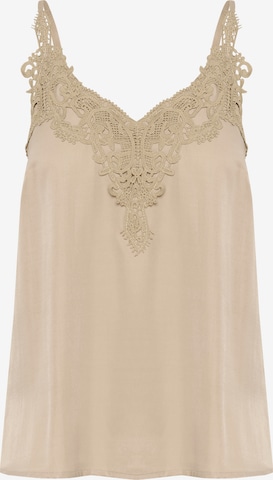 Cream Топ 'CR Anna' в сиво: отпред