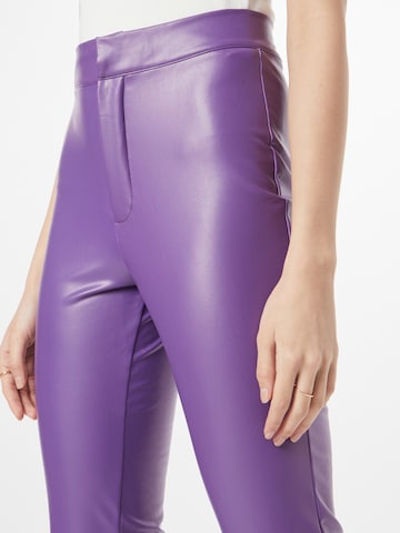 NLY by Nelly Flared Trousers in Purple