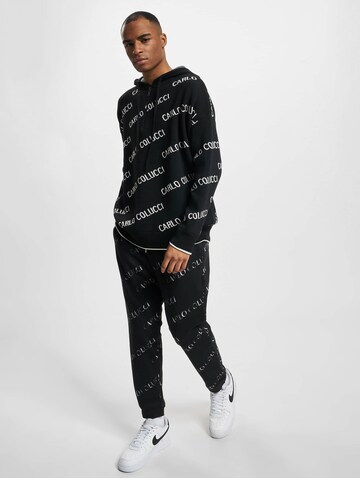 Carlo Colucci Pullover in Schwarz