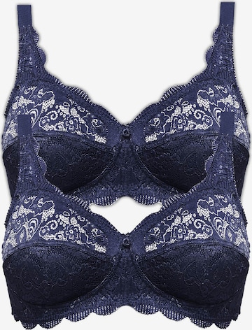 SUSA Bra 'Latina' in Blue: front