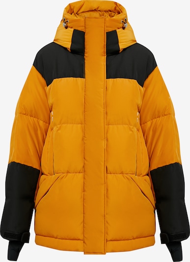 Finn Flare Winterjas in de kleur Donkeroranje / Zwart, Productweergave