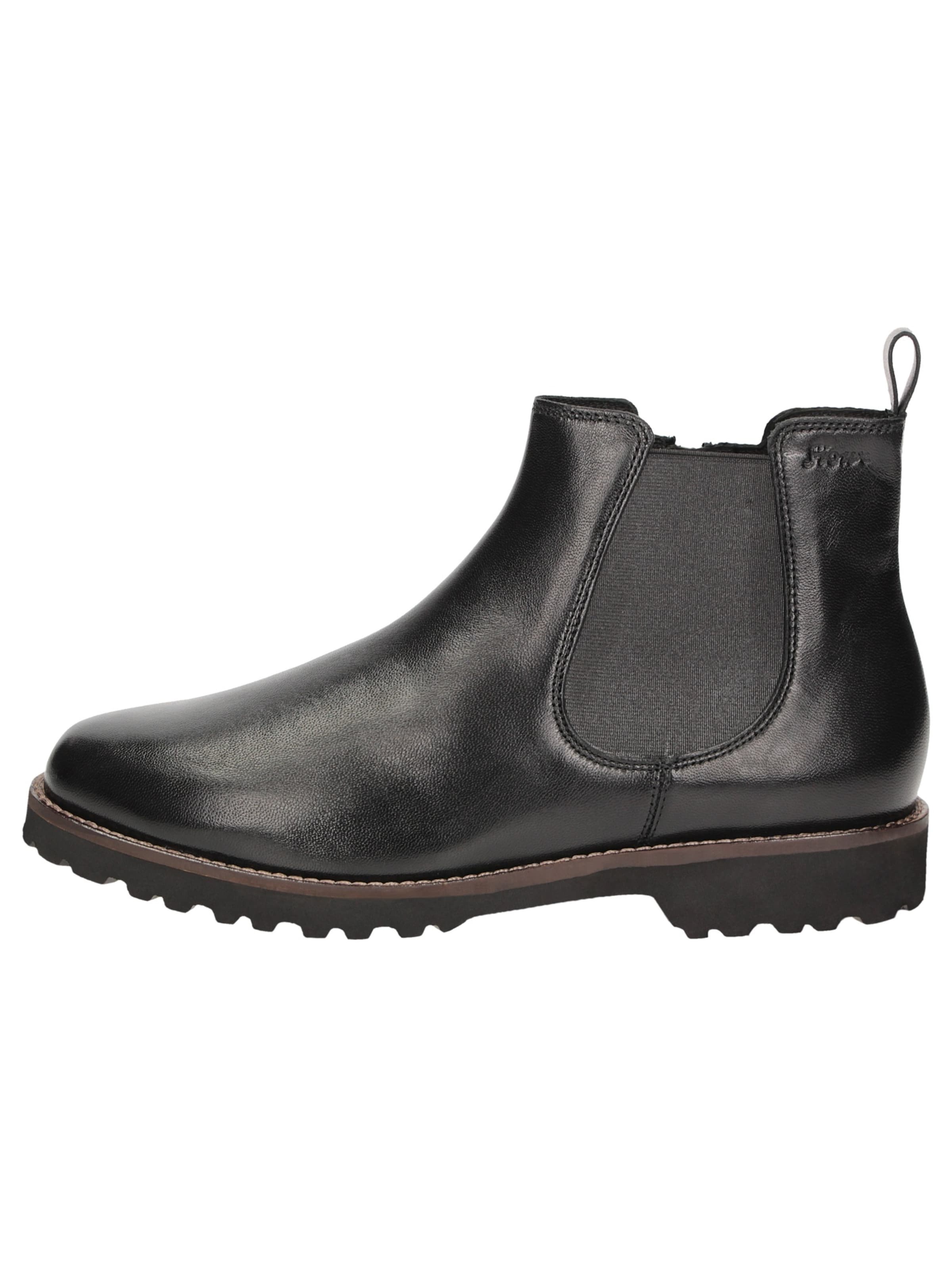 SIOUX Chelsea boots ' Meredith-701-H ' in Zwart