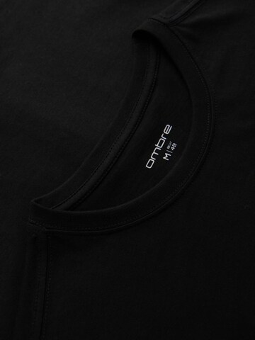 Ombre Shirt in Black