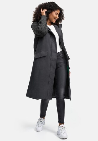 NAVAHOO Between-seasons coat 'Babe 14' in Grey