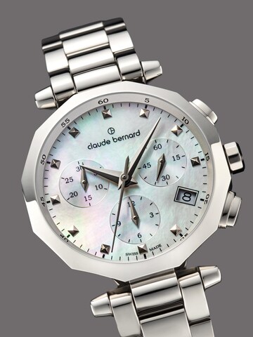 Claude Bernard Analoguhr 'Dress Code Chronograph' in Weiß