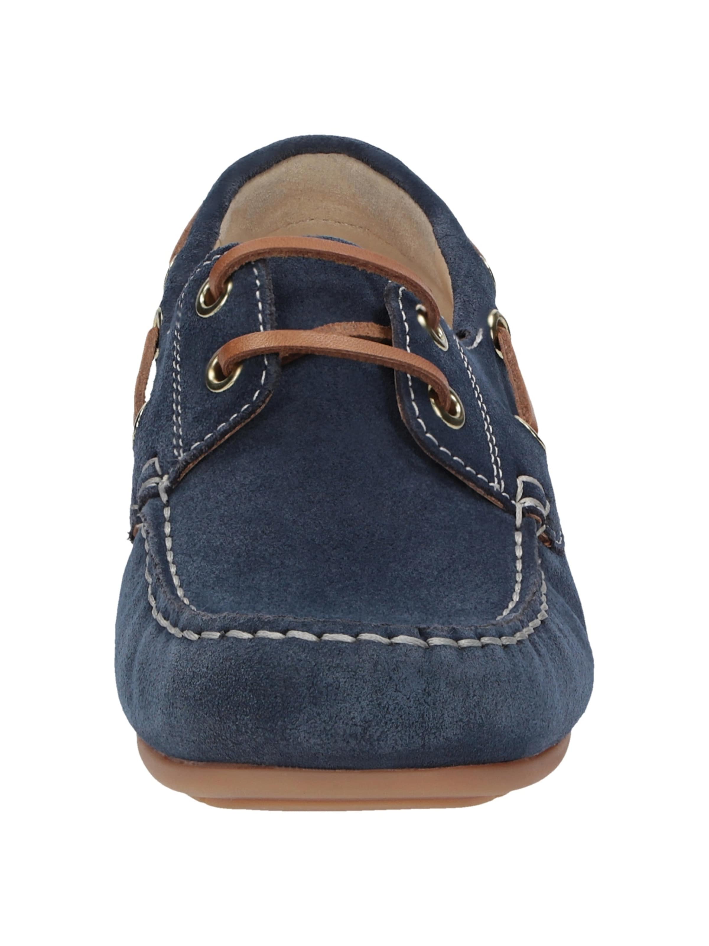 SIOUX Schnürschuh ' Simadesa-701 ' in Blau