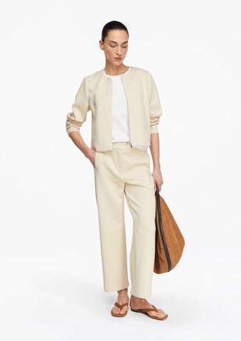 Wide Leg Pantalon COMMA en beige