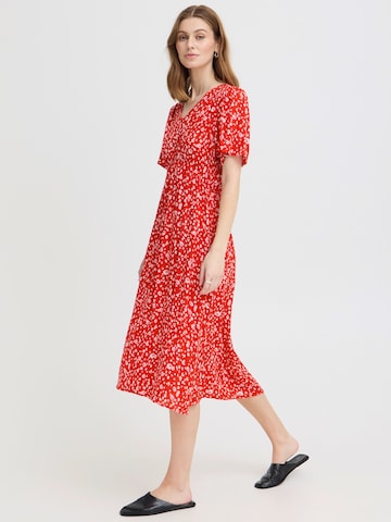 Robe 'IHMARRAKECH' ICHI en rouge