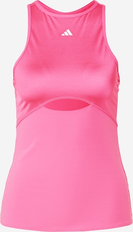 ADIDAS PERFORMANCE Sports Top 'Hiit Aeroready ' in Pink: front