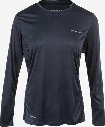 ENDURANCE Performance Shirt 'Milly' in Black: front