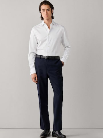 Hackett London Regular fit Zakelijk overhemd in Wit