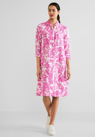 STREET ONE Shirt Dress in Pink: front