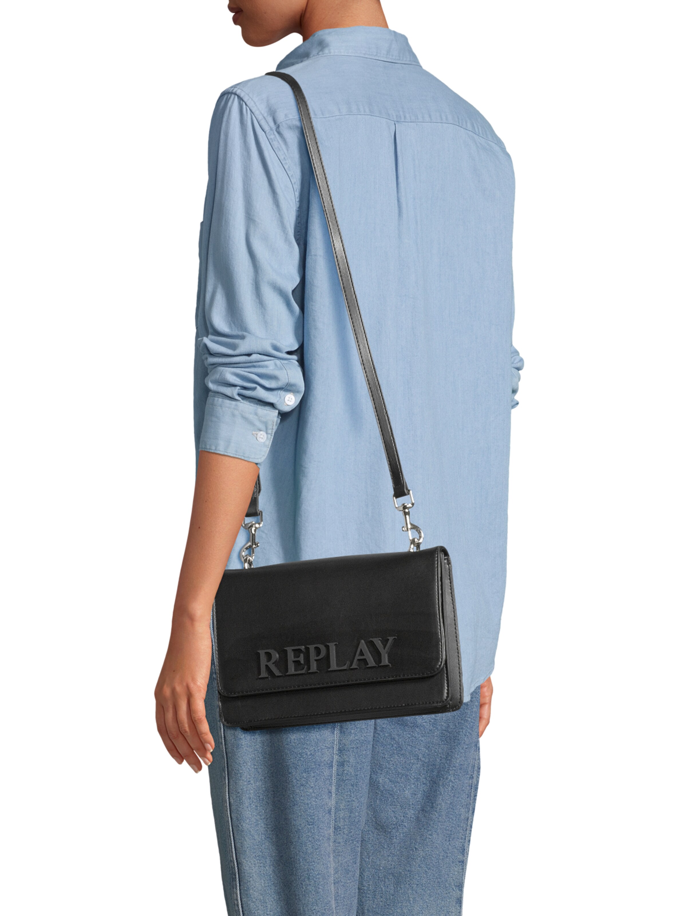 Borsa a tracolla di REPLAY in nero