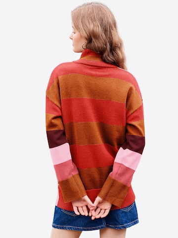 Imily Bela Pullover i rød: tilbage