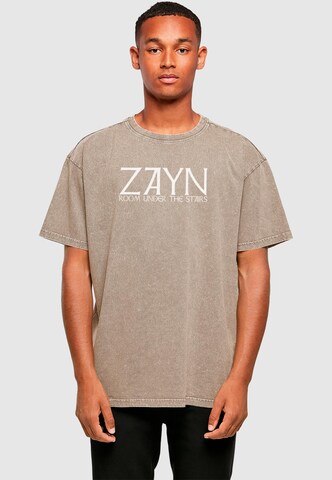 Merchcode T-Shirt 'Zayn - Indigo' in Grün