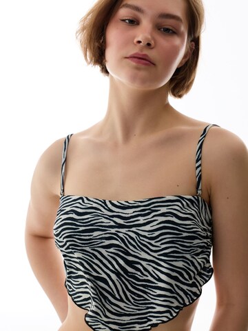 Penti - Bandeau Top de biquíni 'Bikinioberteile' em mistura de cores: frente
