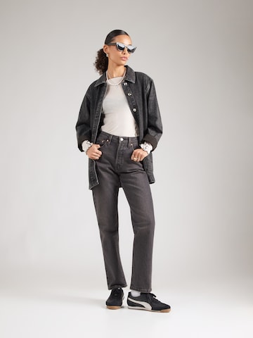 Regular Jean '501® Crop' LEVI'S ® en noir