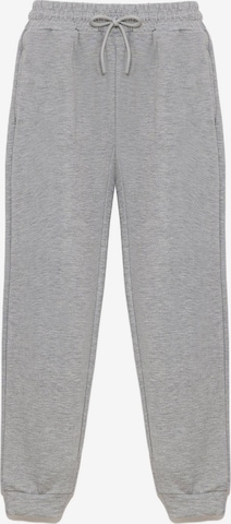 No Matter What Trousers in Grey: front
