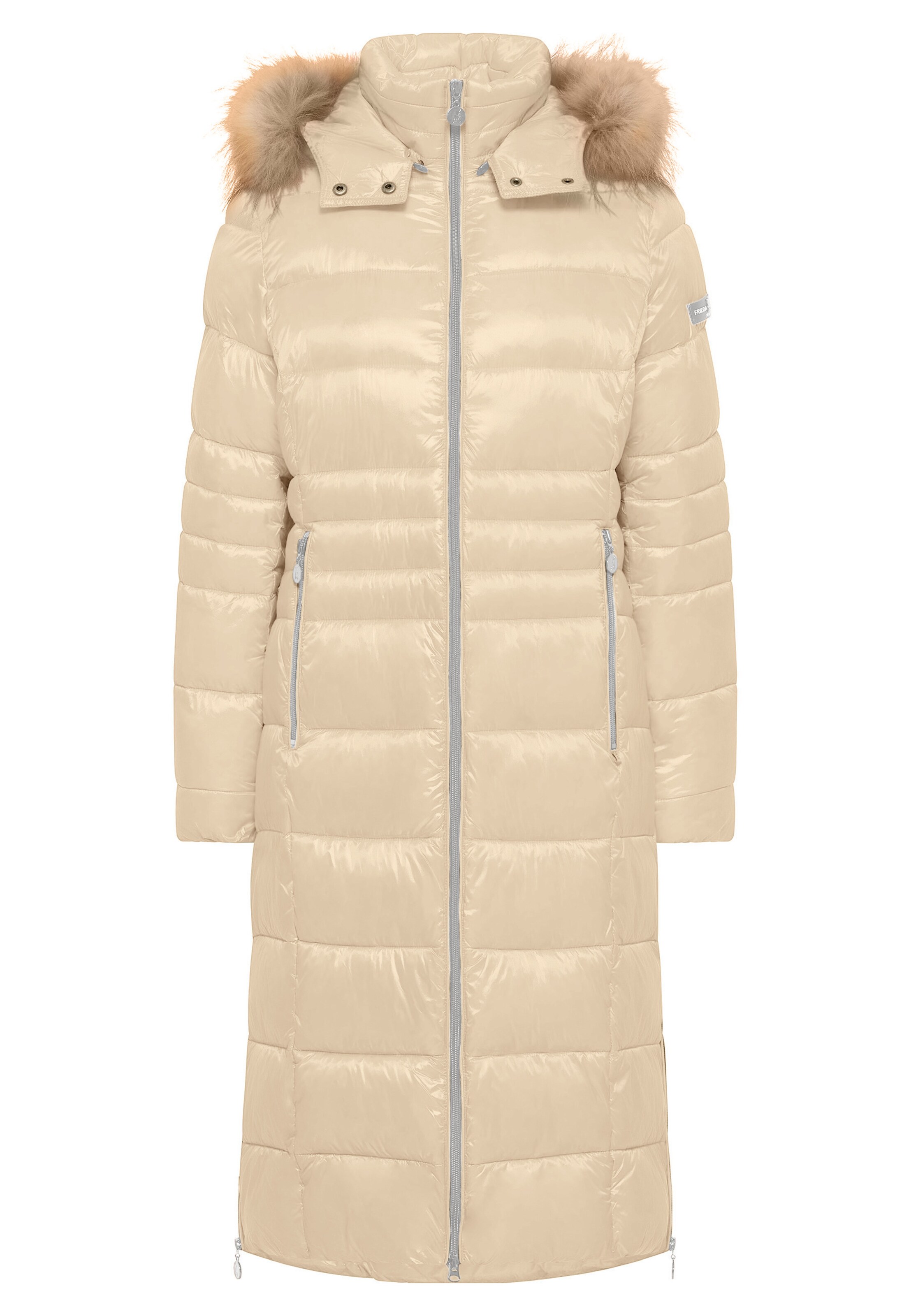 Frieda & Freddies NY Mantel  'Dalia2' in Weiß: Vorderseite