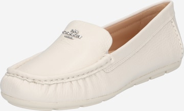 COACH Moccasins 'Marley' in White: front