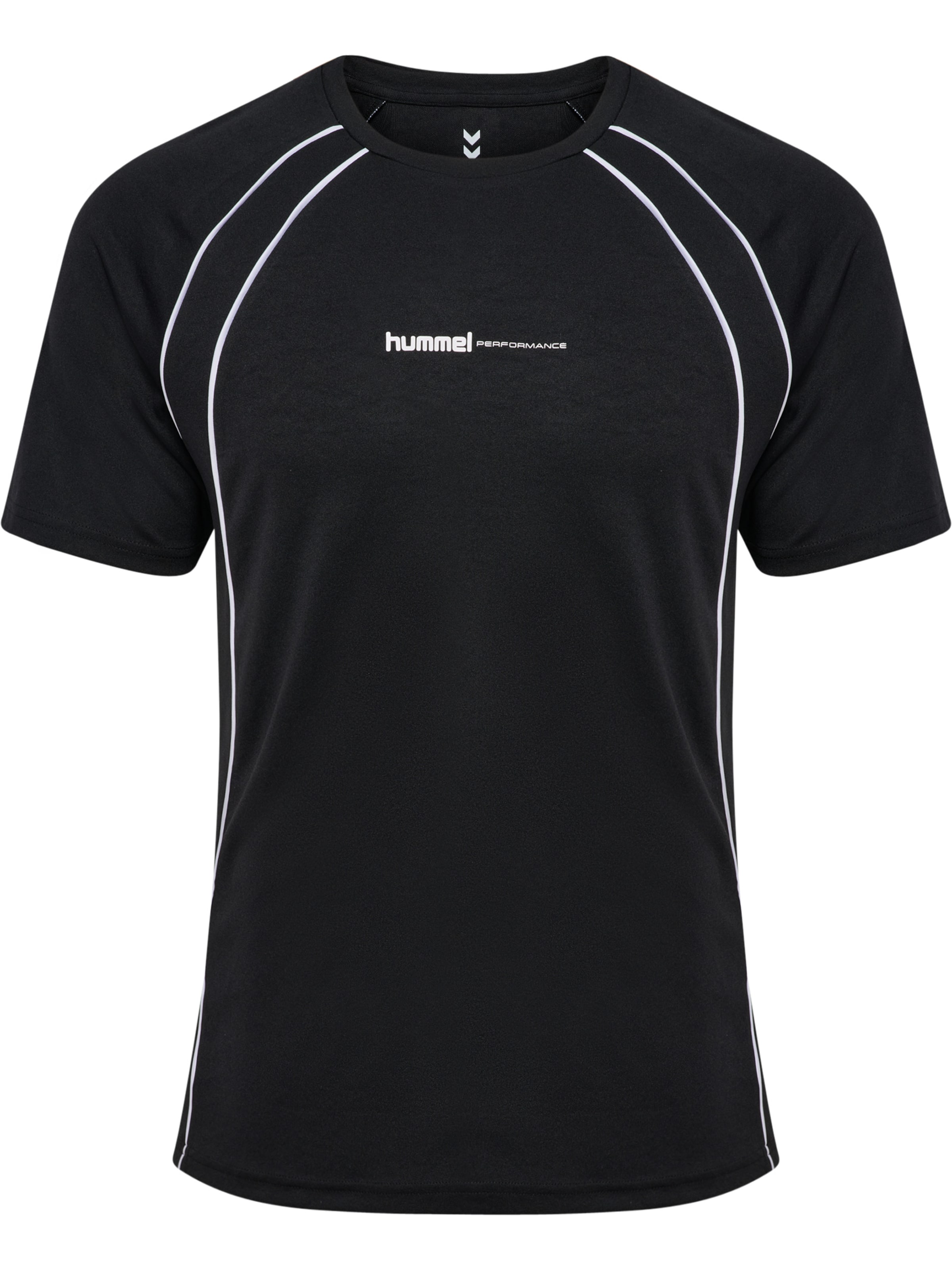 Hummel Performance shirt in Black: front