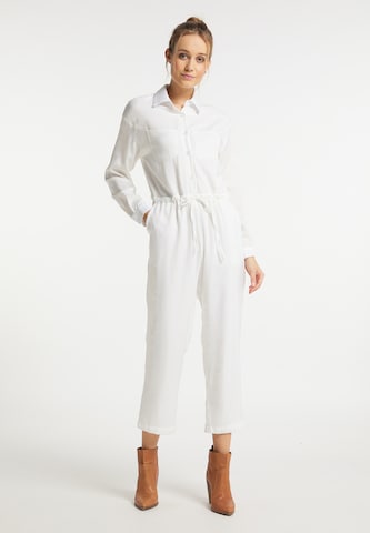 DreiMaster Vintage Jumpsuit i vit: framsida