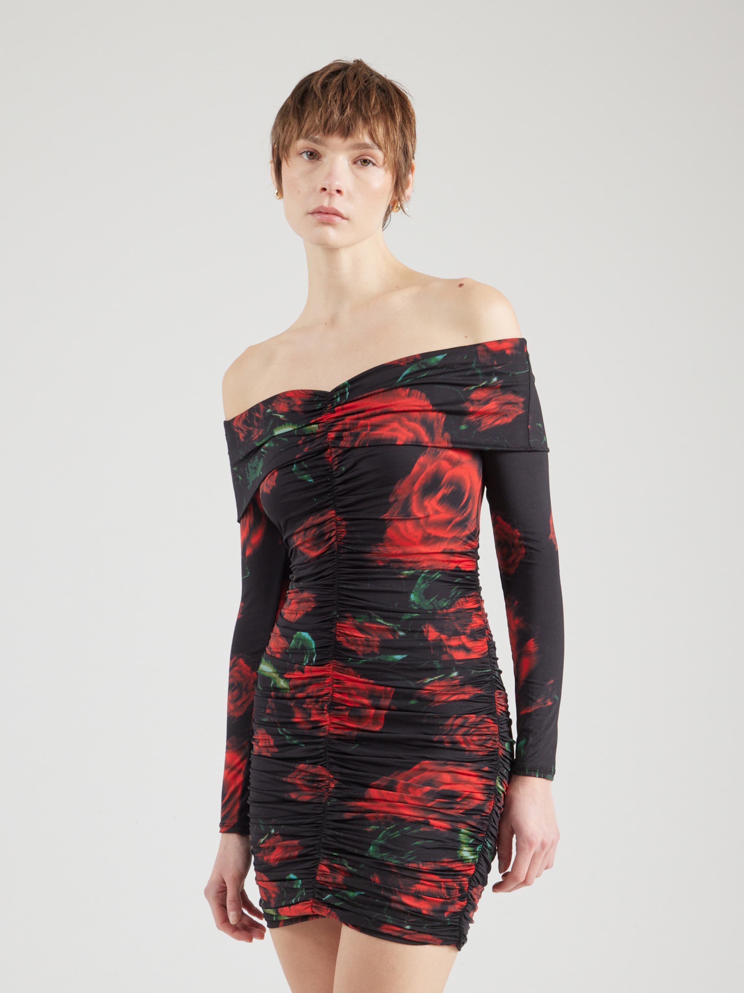 Guess rose dress new arrivals
