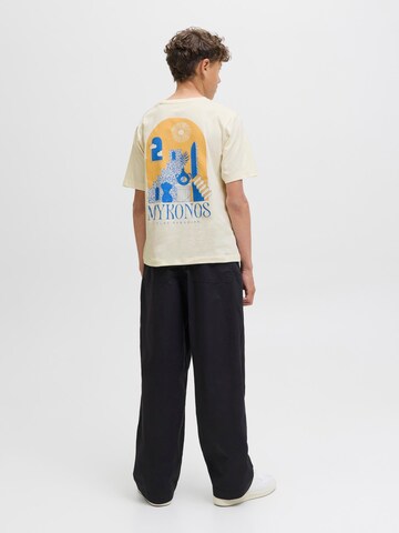 T-Shirt Jack & Jones Junior en blanc : devant