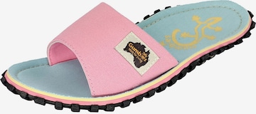 Gumbies Slippers in Pink: front