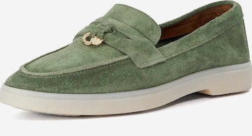 Chaussure basse 'Grinning' Dune LONDON en vert : devant