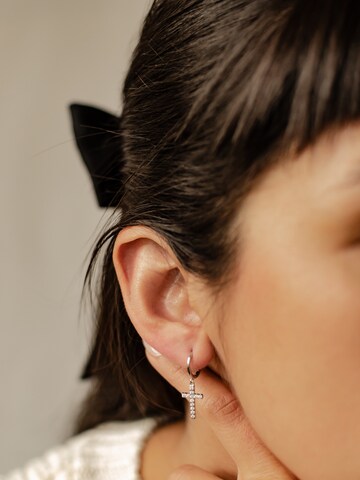 Orecchini 'Kreuz' di Hey Happiness in argento