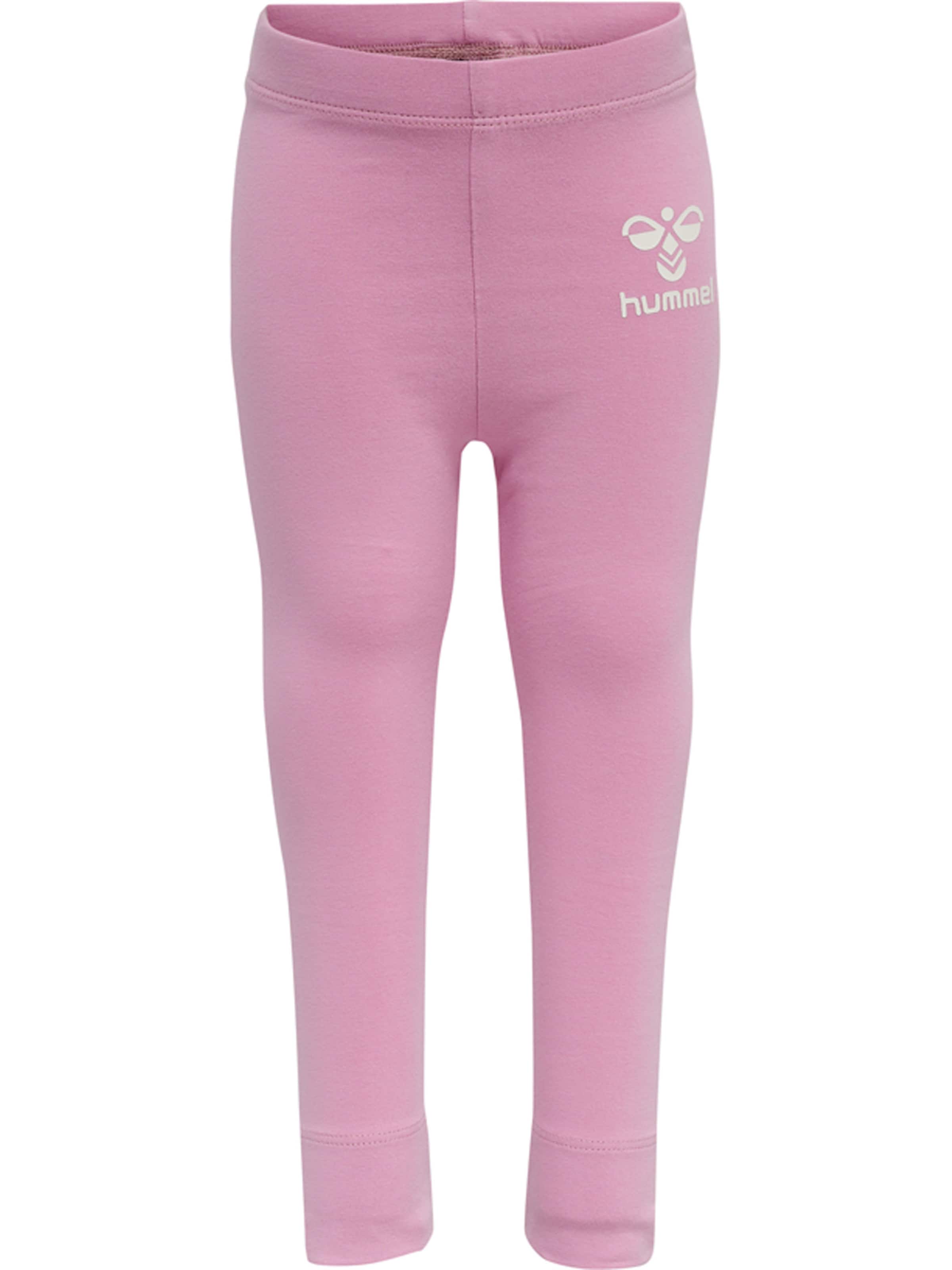 Hummel Skinny Leggings i pink: forside