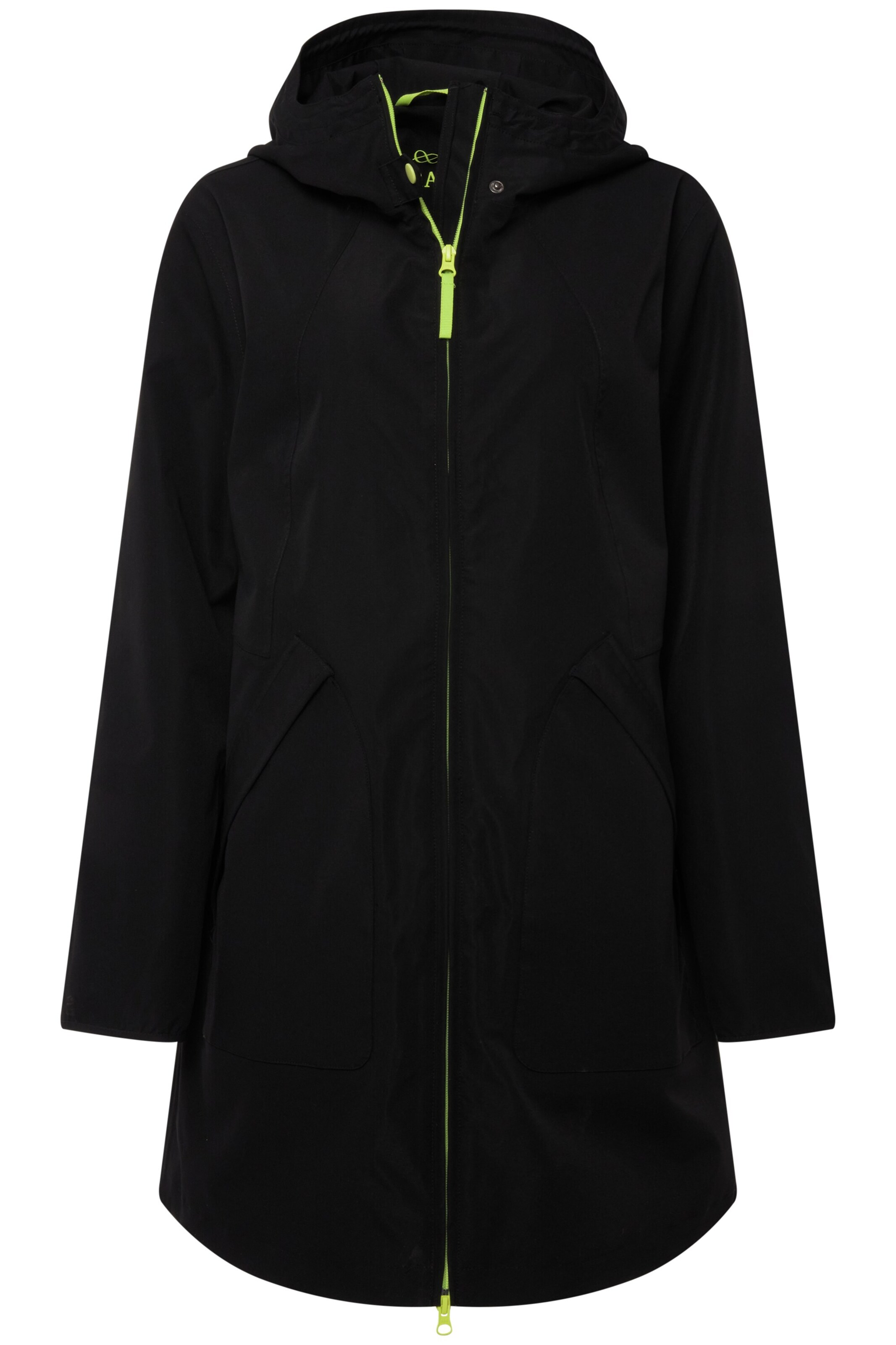 LAURASØN Performance Jacket in Black: front