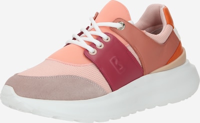Sneaker bassa 'PARIS 2' BOGNER di colore grigio / salmone / rosa / bordeaux, Visualizzazione prodotti