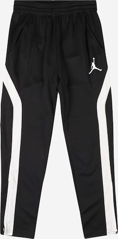 Regular Pantalon de sport Jordan en noir : devant