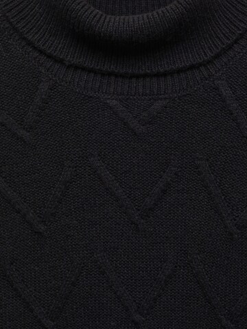 MANGO MAN Sweater 'LADERA' in Black