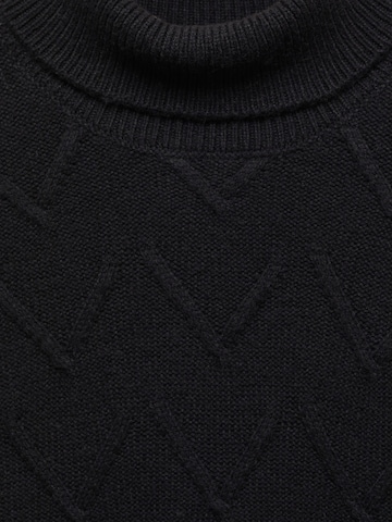 MANGO MAN Sweater 'LADERA' in Black