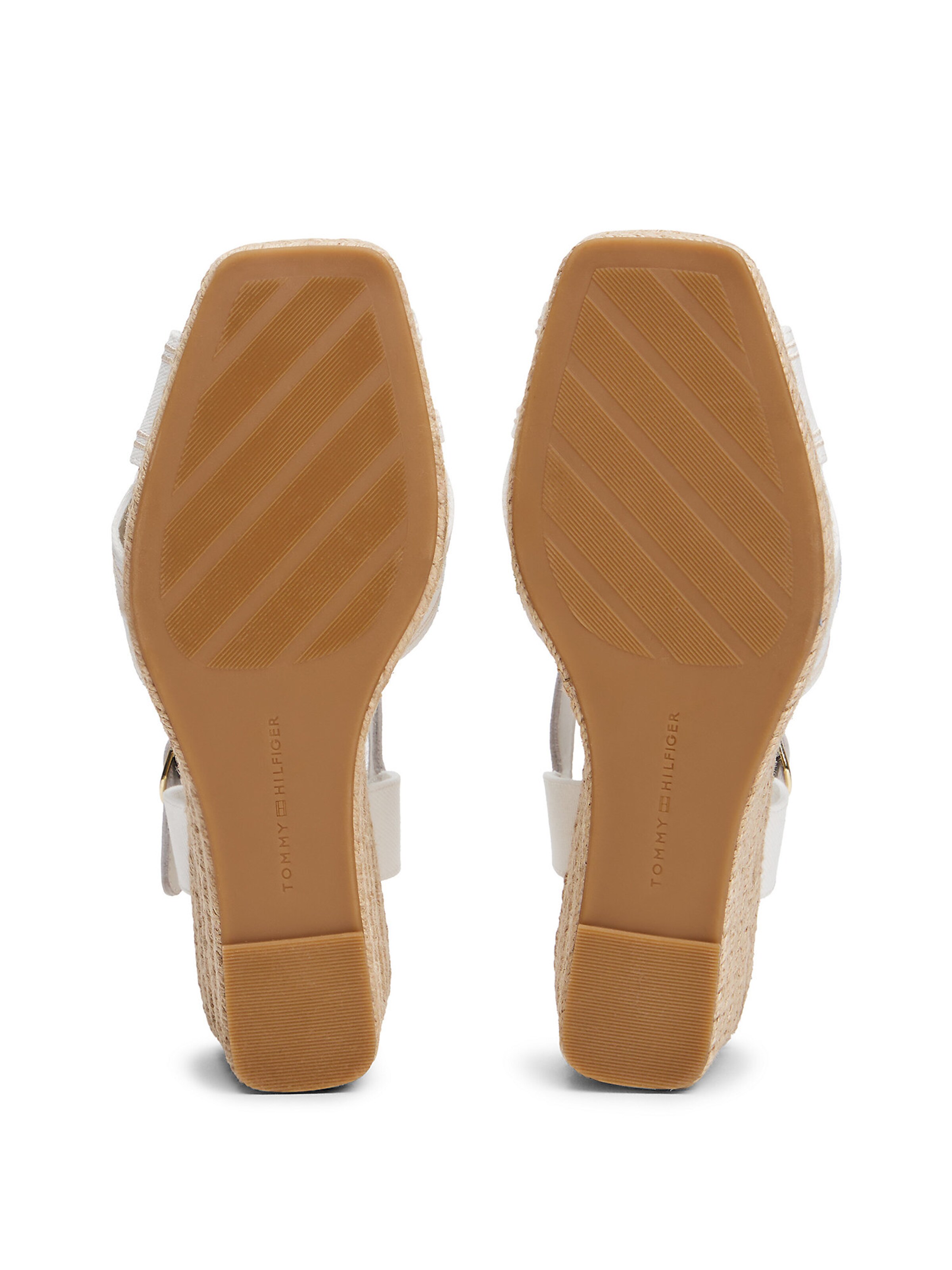 TOMMY HILFIGER Sandale in Weiß