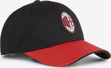 Casquette de sport 'AC Milan' PUMA en noir : devant