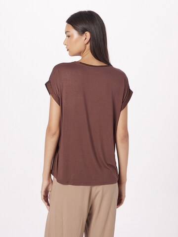 VILA T-shirt 'ELLETTE' i brun