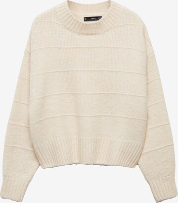 Pull-over 'Osito' MANGO en beige : devant