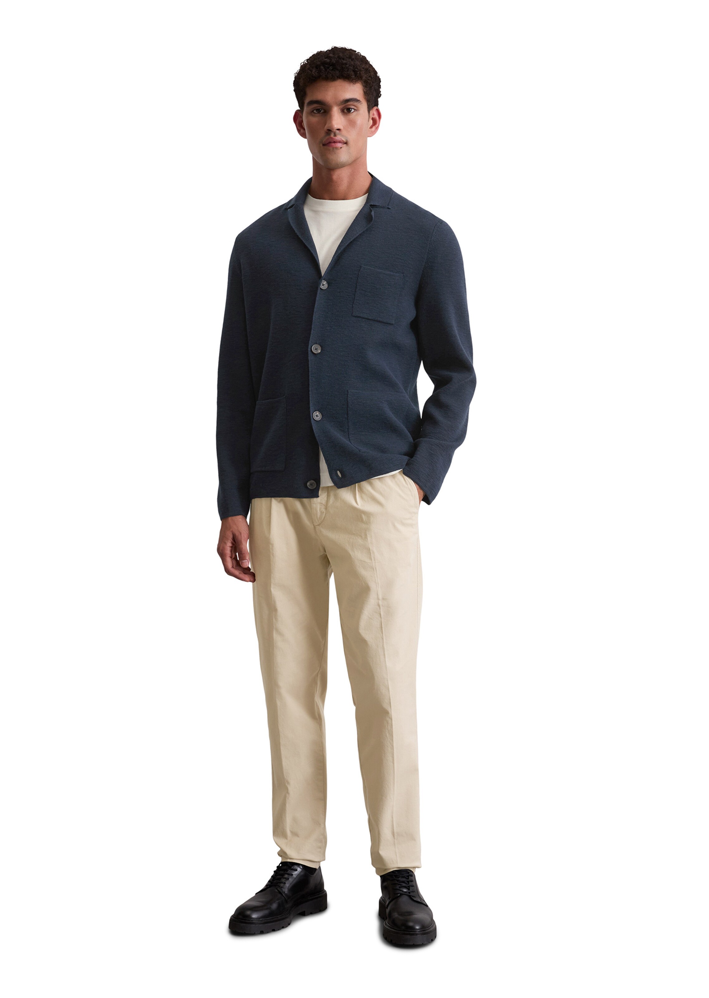 Marc O'Polo Regular fit Colbert in Blauw