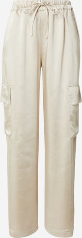 Wide Leg Pantalon cargo 'CHLOETTA' FRENCH CONNECTION en beige : devant