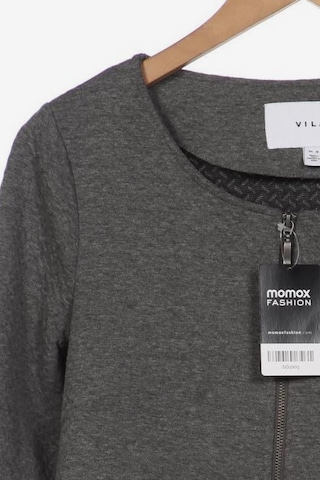 VILA Sweatshirt & Zip-Up Hoodie in M in Grey