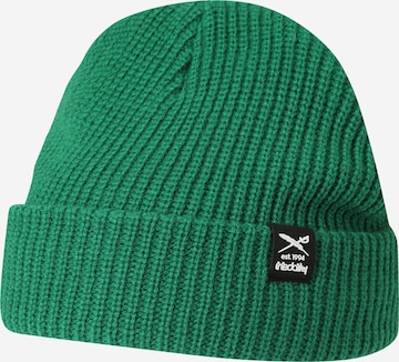 Iriedaily Beanie 'Transition' in Green: front