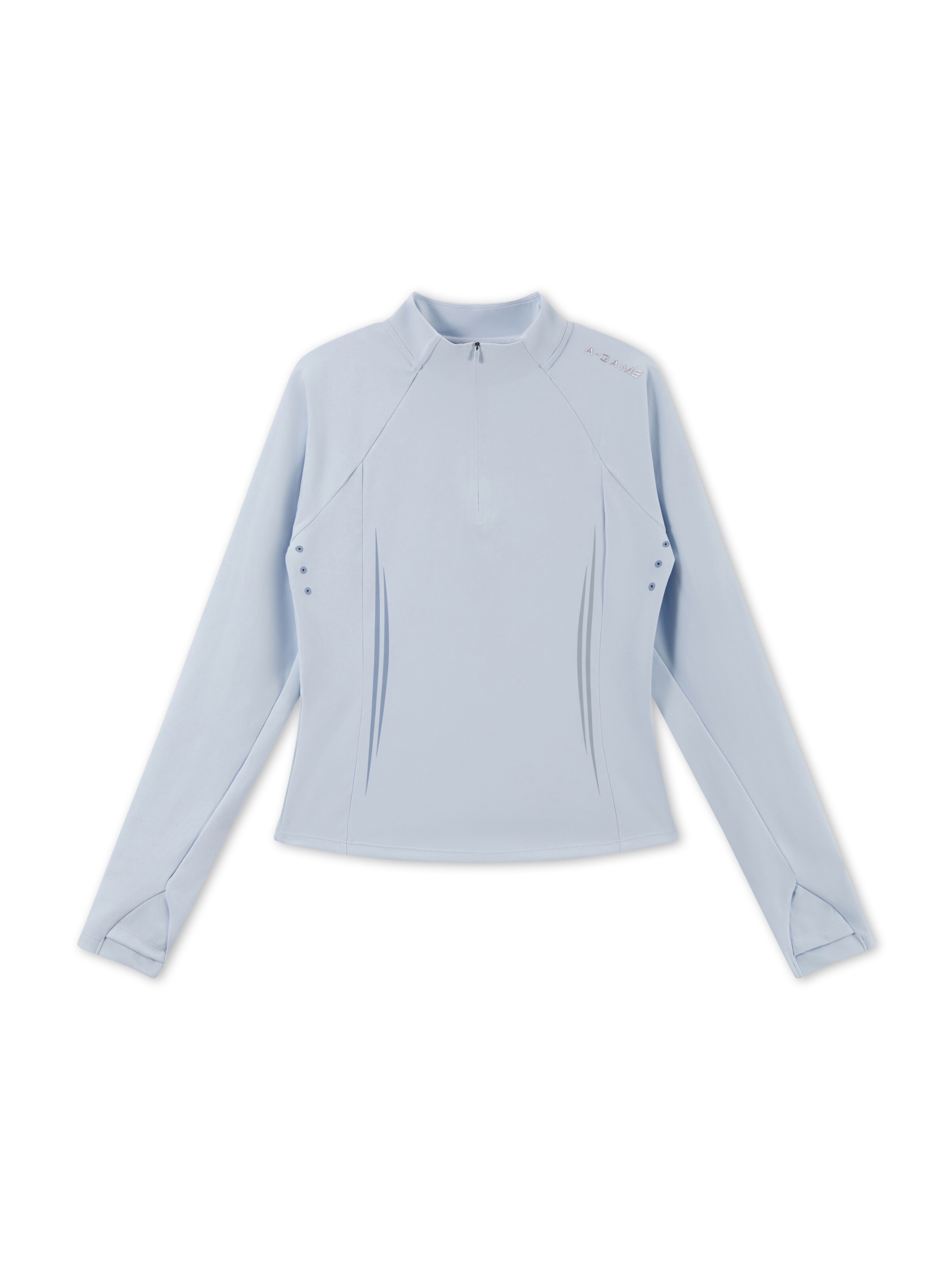 A-Game - Top deportivo en azul: frente