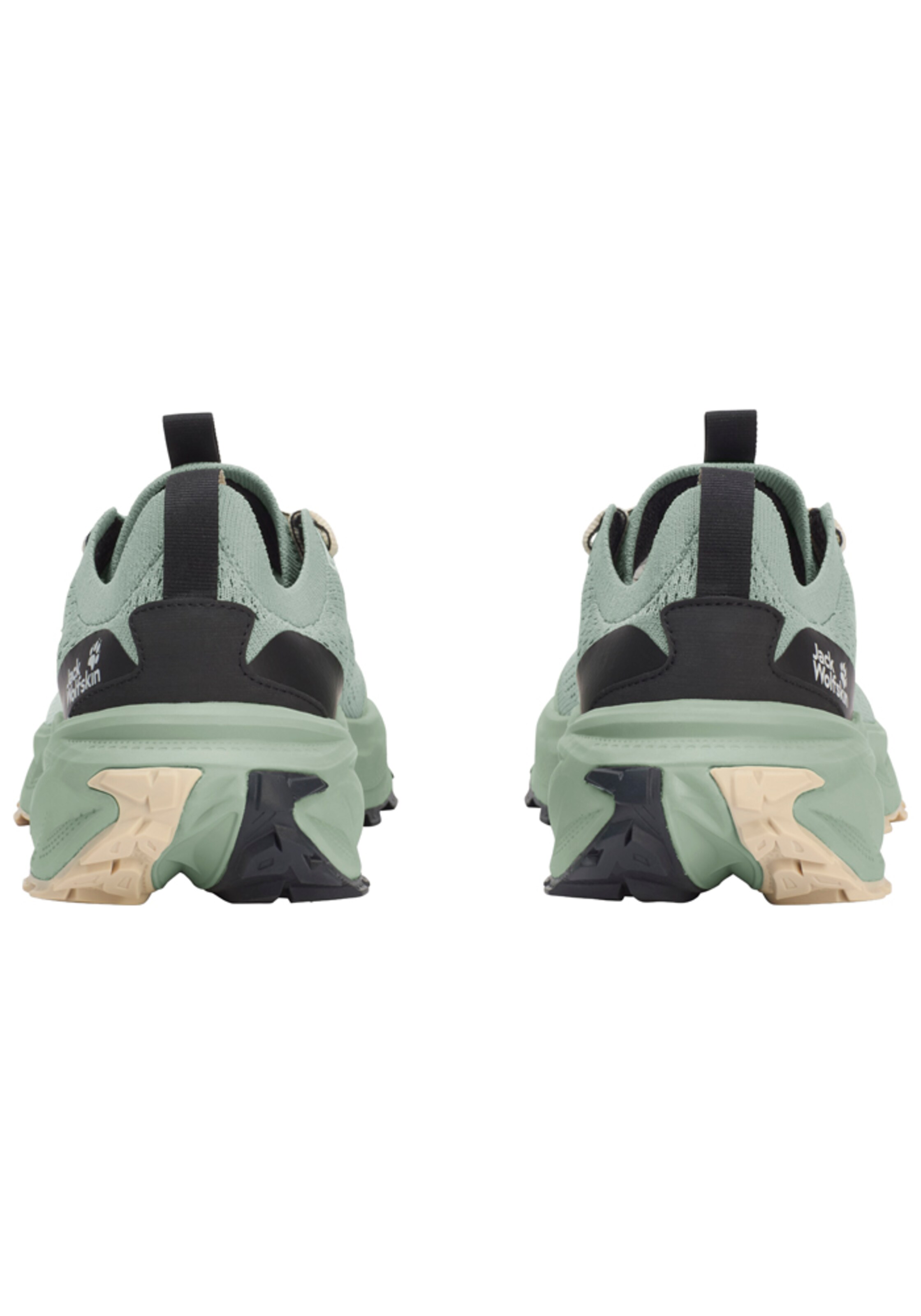 JACK WOLFSKIN Flats in Green