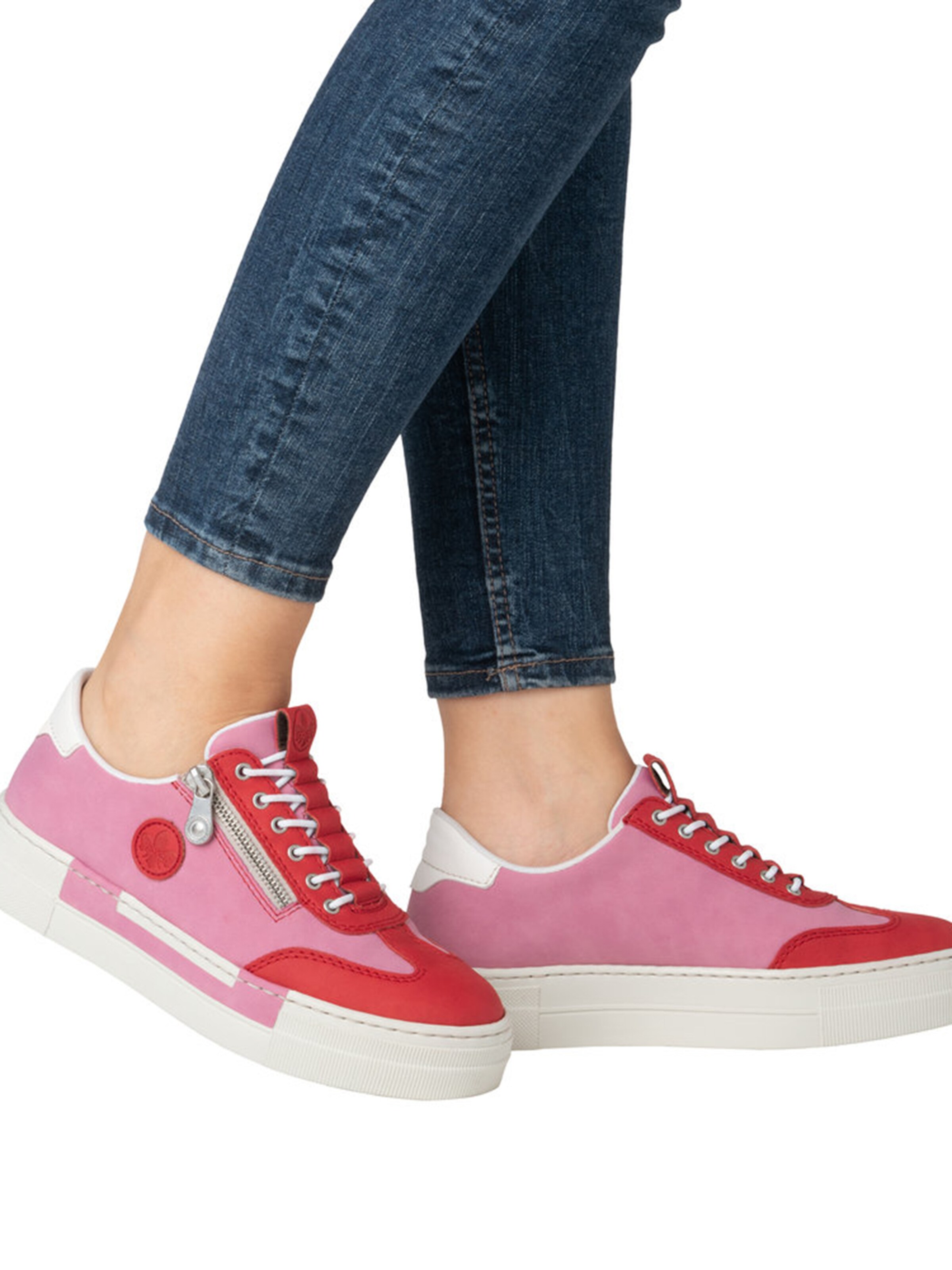 Rieker Låg sneaker i röd